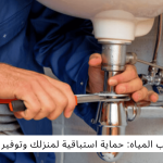 تصليح تسريب المياه: حماية استباقية لمنزلك وتوفير في التكاليف