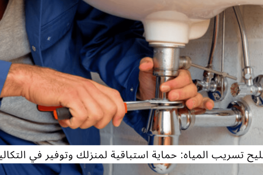 تصليح تسريب المياه: حماية استباقية لمنزلك وتوفير في التكاليف